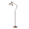 Provence 1 Light Floor Lamp - Polished Nickel - Elstead Lighting