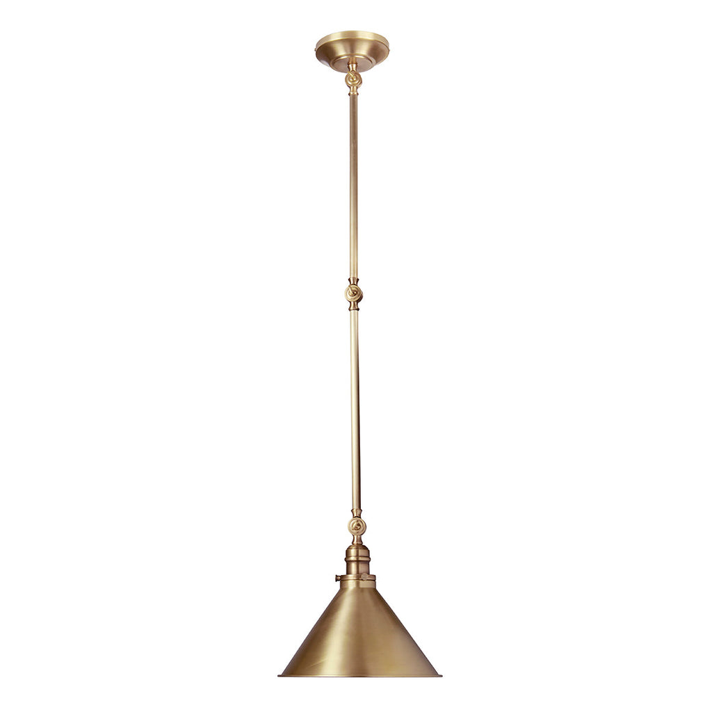 Provence 1 Light Wall Light/Pendant - Aged Brass - Elstead Lighting 