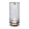 Arno Table Lamp - Smoke - Polished Nickel by Quintiesse