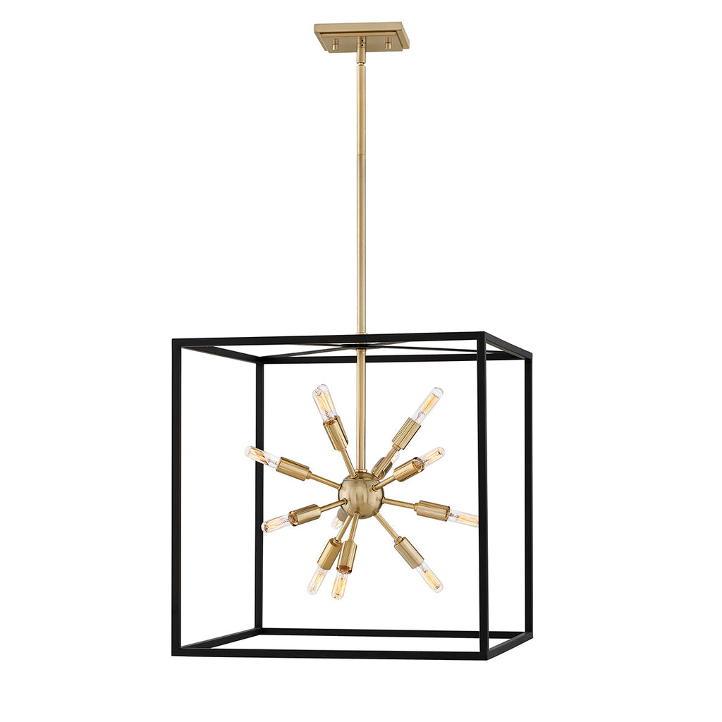 Aros 12 Light Pendant by Quintiesse
