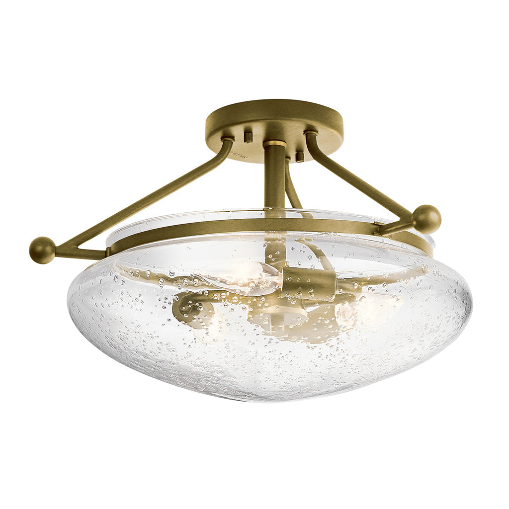 Belle 3 Light Semi-Flush Mount by Quintiesse
