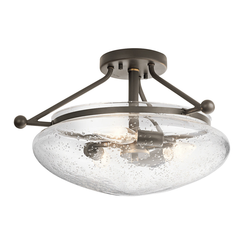Belle 3 Light Semi-Flush Mount by Quintiesse