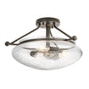 Belle 3 Light Semi-Flush Mount by Quintiesse