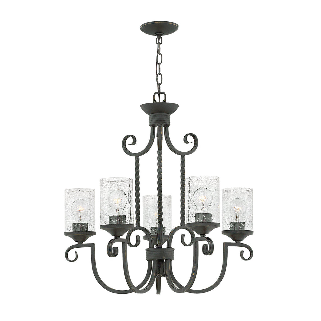Casa 5 Light Chandelier by Quintiesse