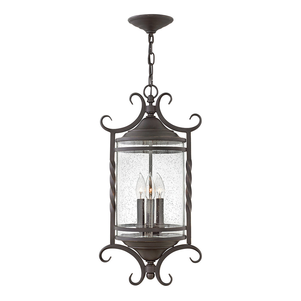 Casa 3 Light Chain Lantern by Quintiesse