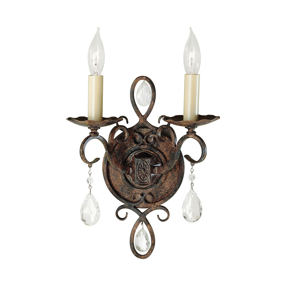 Chateau 2 Light Wall Light by Quintiesse