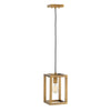 Ensemble 1 Light Pendant - Brushed Bronze by Quintiesse