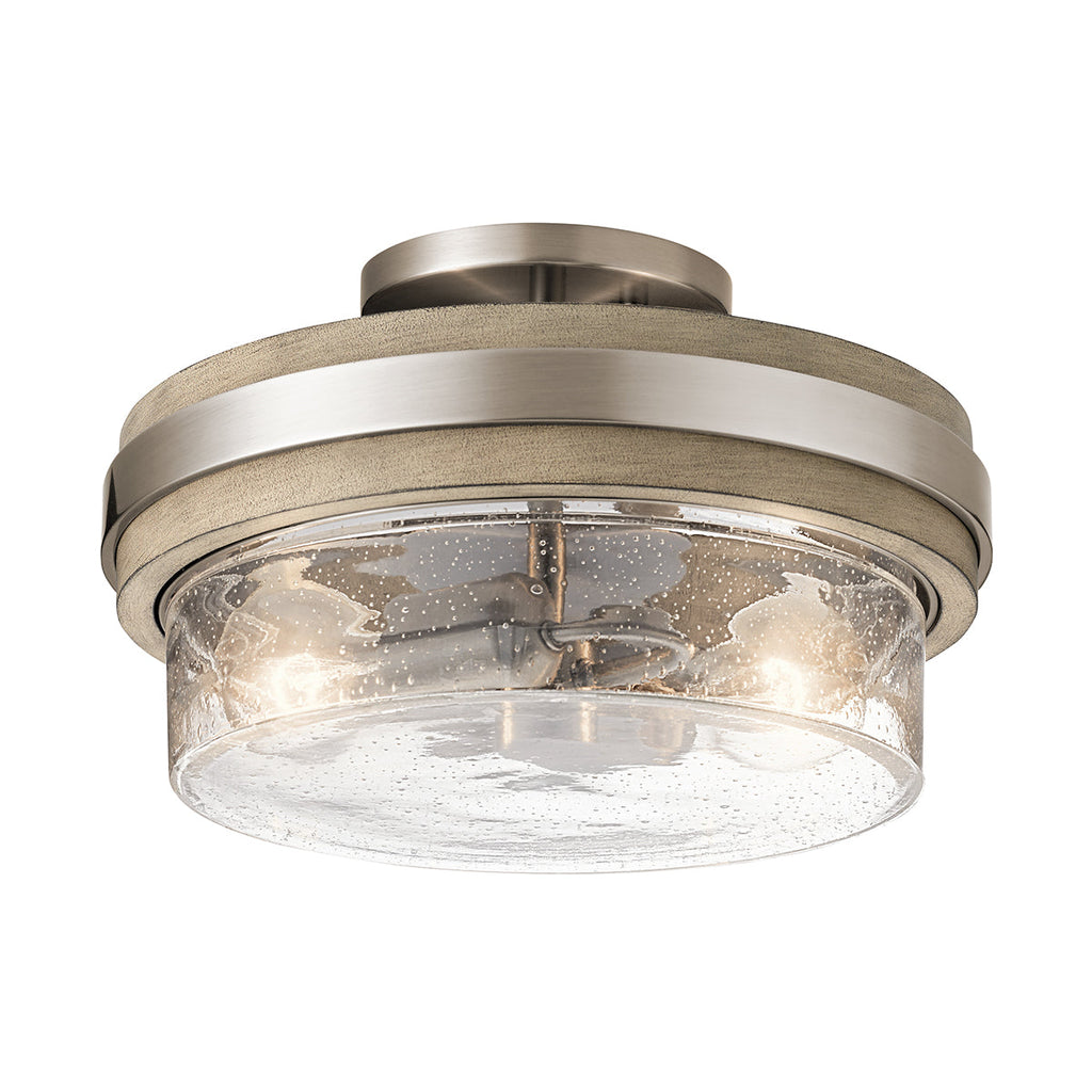 Grand Bank 2 Light Semi-Flush Mount by Quintiesse