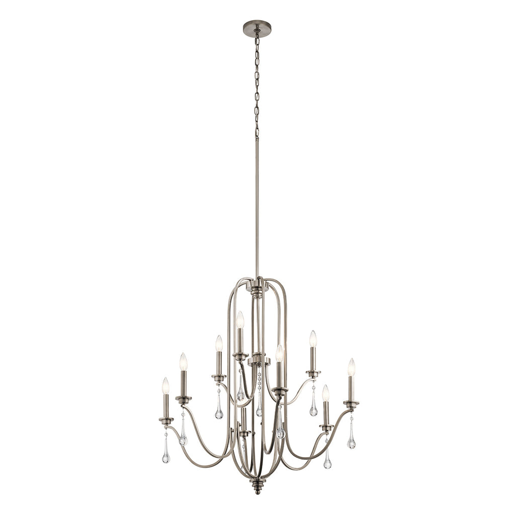 Karlee 9 Light Chandelier by Quintiesse