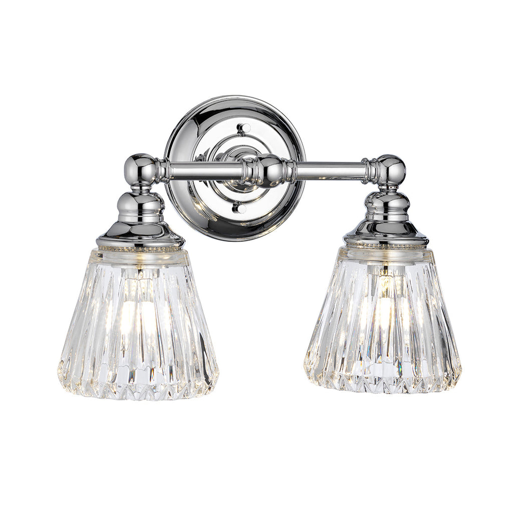 Keynes 2 Light Wall Light by Quintiesse