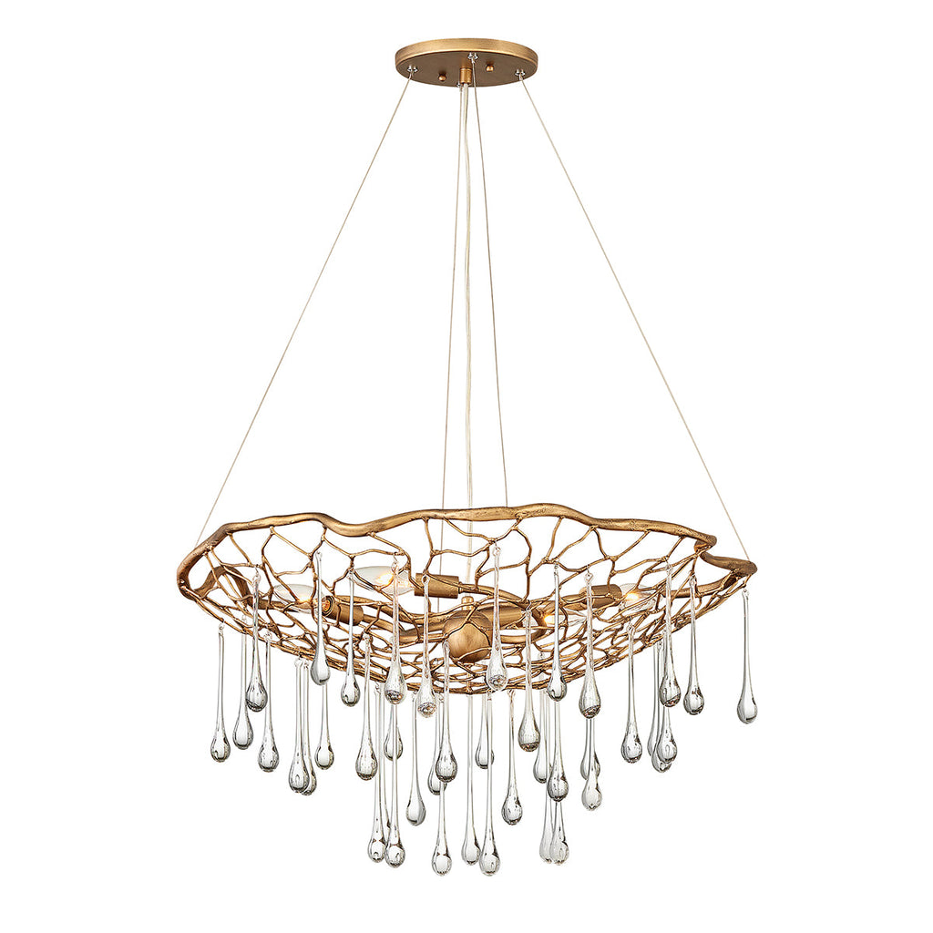 Laguna 4 Light Pendant Light by Quintiesse