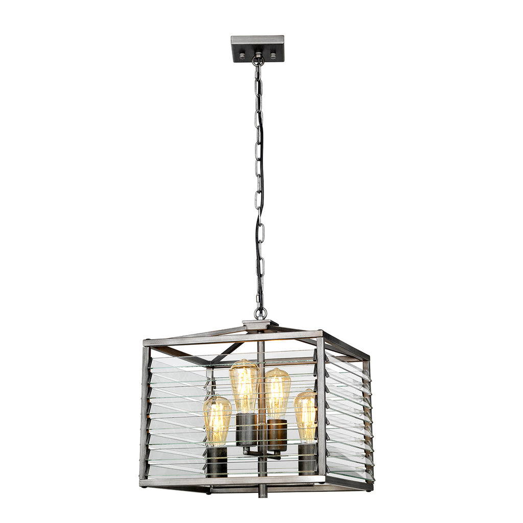 Louvre 4 Light Pendant by Quintiesse