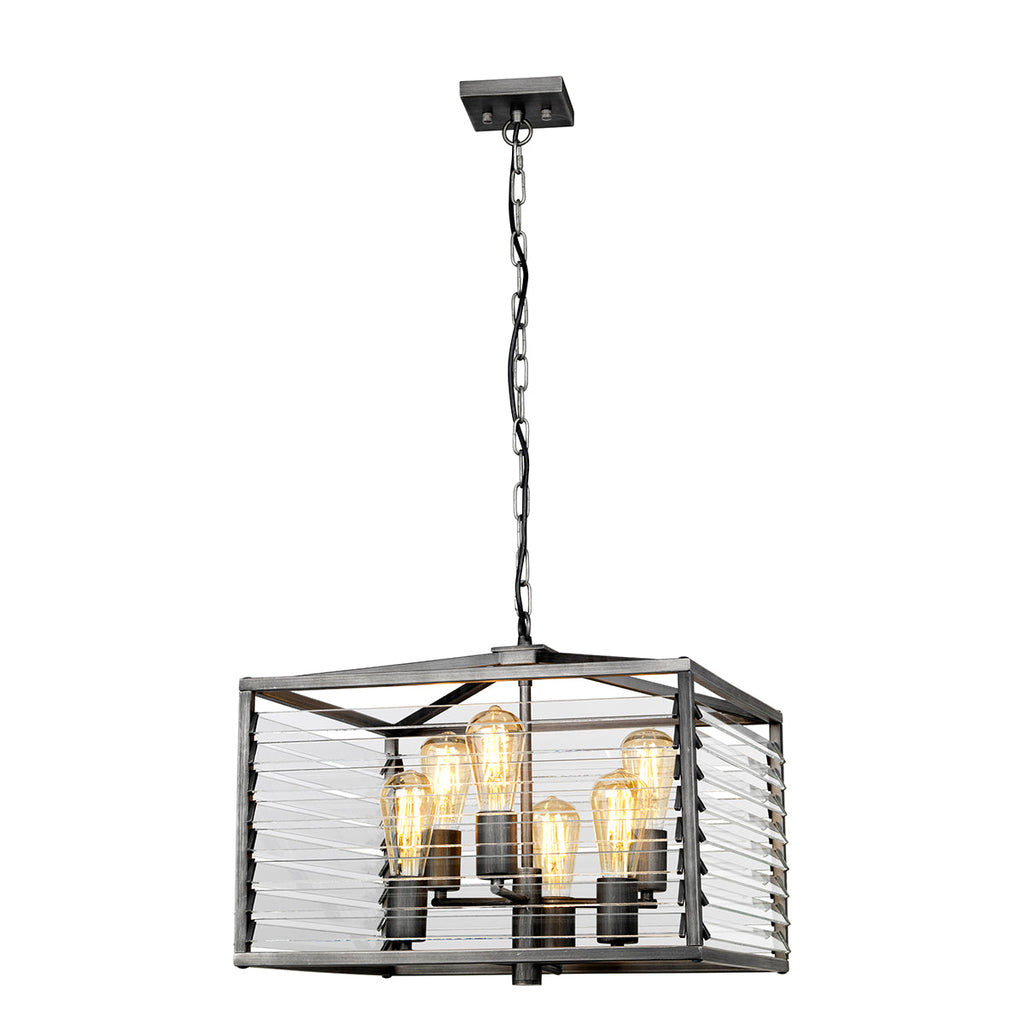 Louvre 6 Light Pendant by Quintiesse