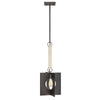 Ludlow 1 Light Pendant - Brushed Graphite by Quintiesse