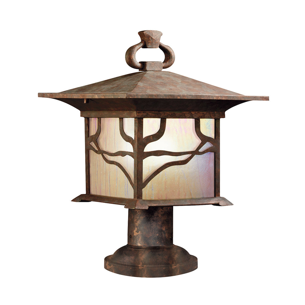 Morris 1 Light Pedestal Lantern by Quintiesse