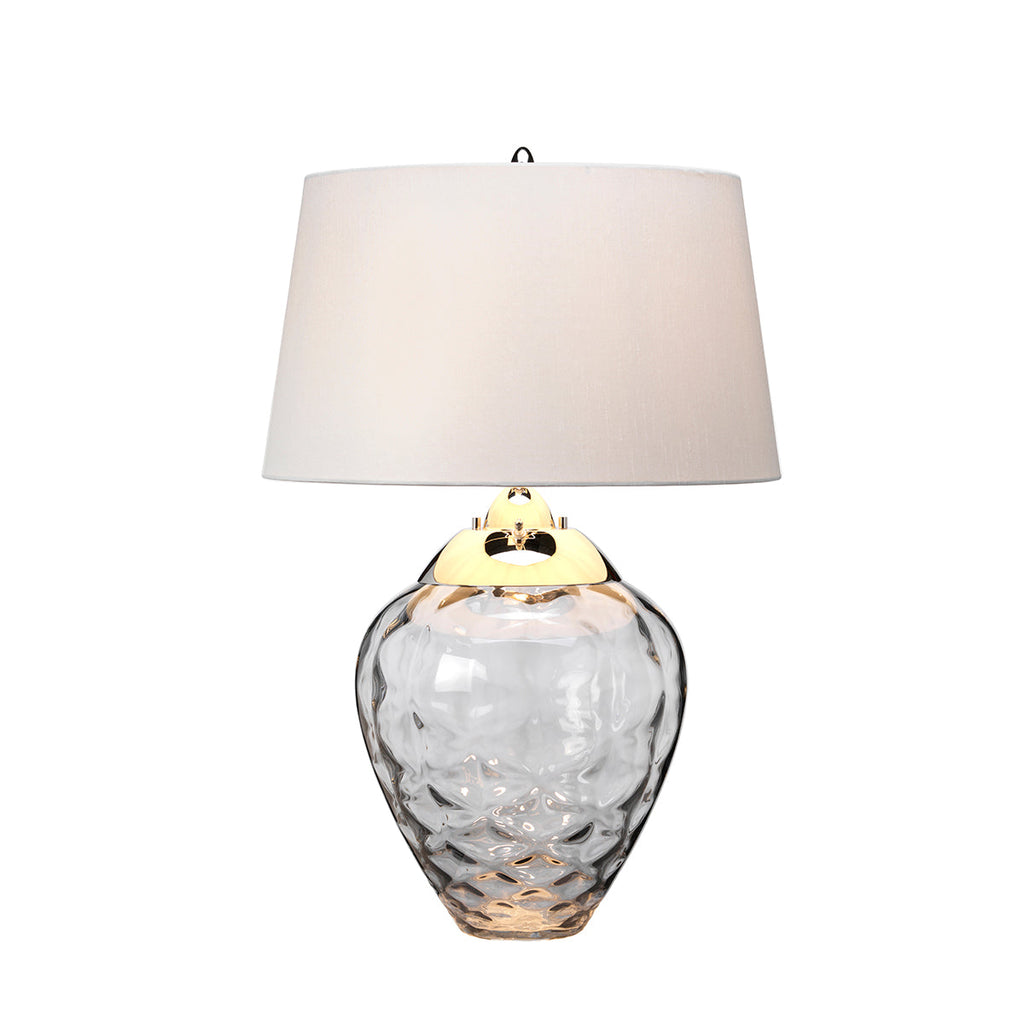 Samara Table Lamp - Smoke by Quintiesse