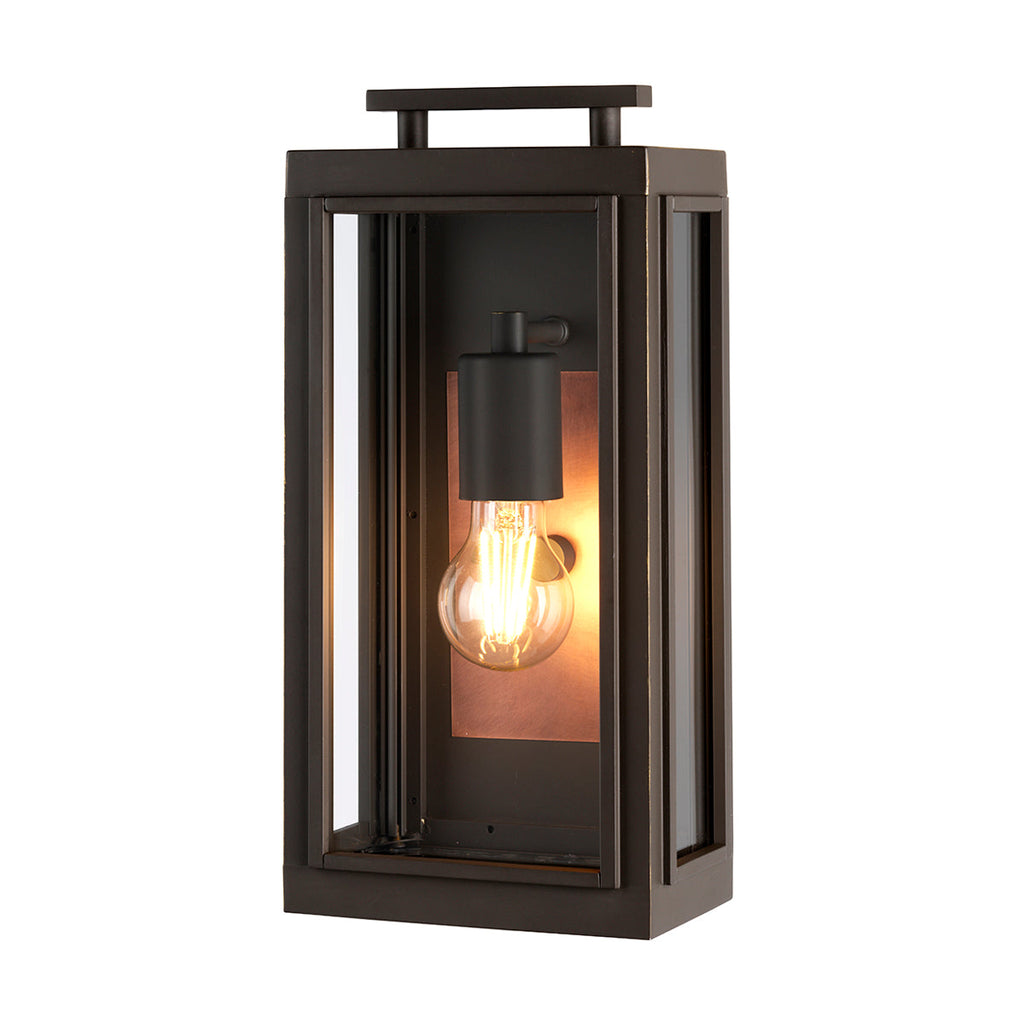 Sutcliffe 1 Light Wall Lantern - Oil Rubbed Bronze by Quintiesse
