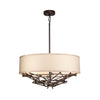 Taiko 4 Light Pendant by Quintiesse