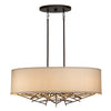 Taiko 5 Light Island Pendant by Quintiesse