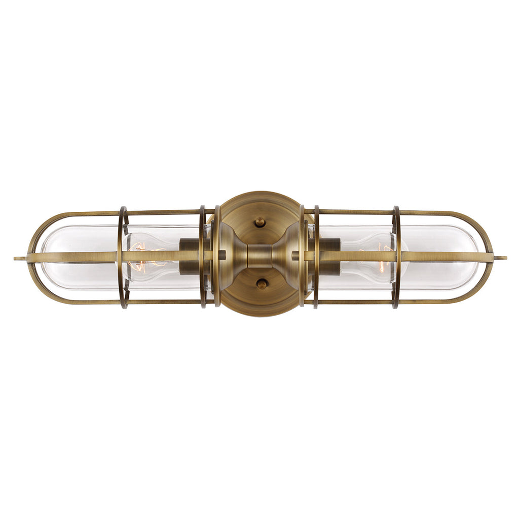 Urban Restoration 2 Light Wall Light by Quintiesse