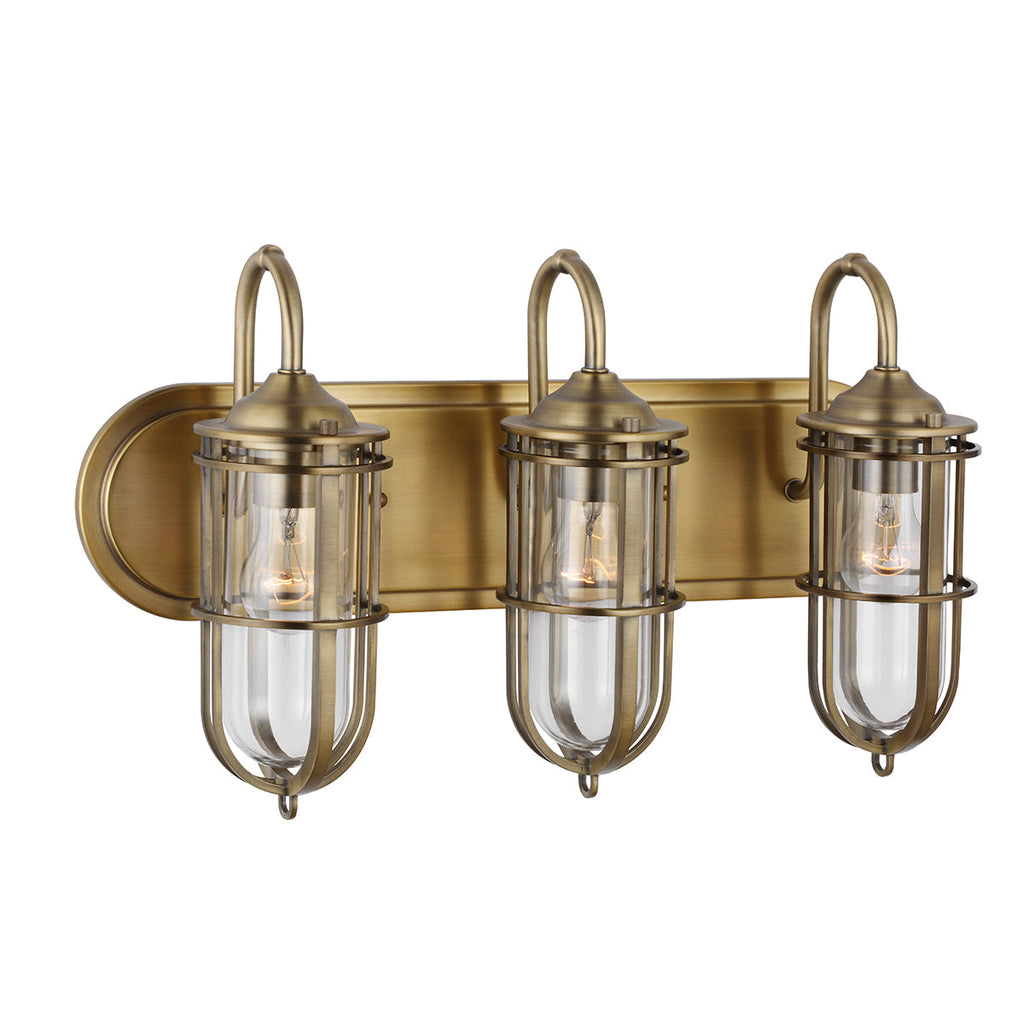 Urban Restoration 3 Light Wall Light by Quintiesse