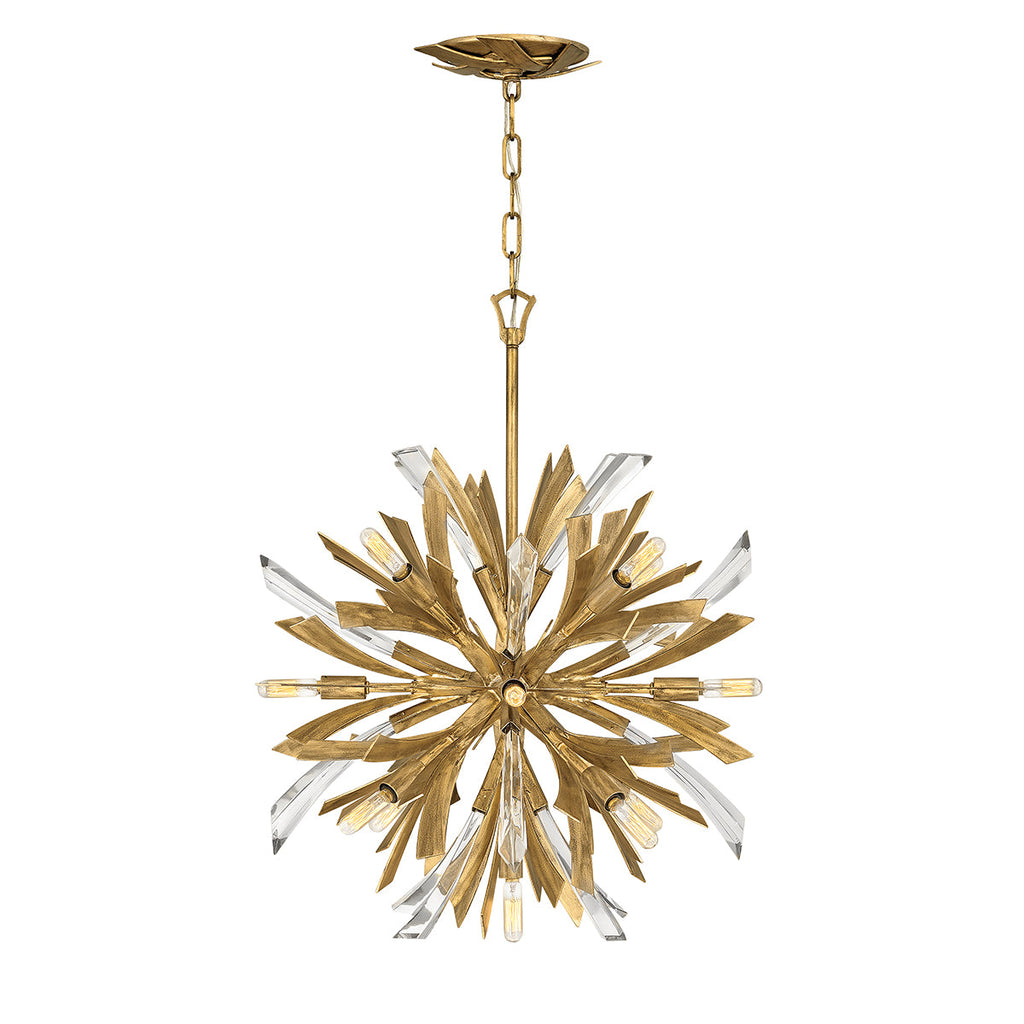 Vida 13 Light Small Pendant by Quintiesse