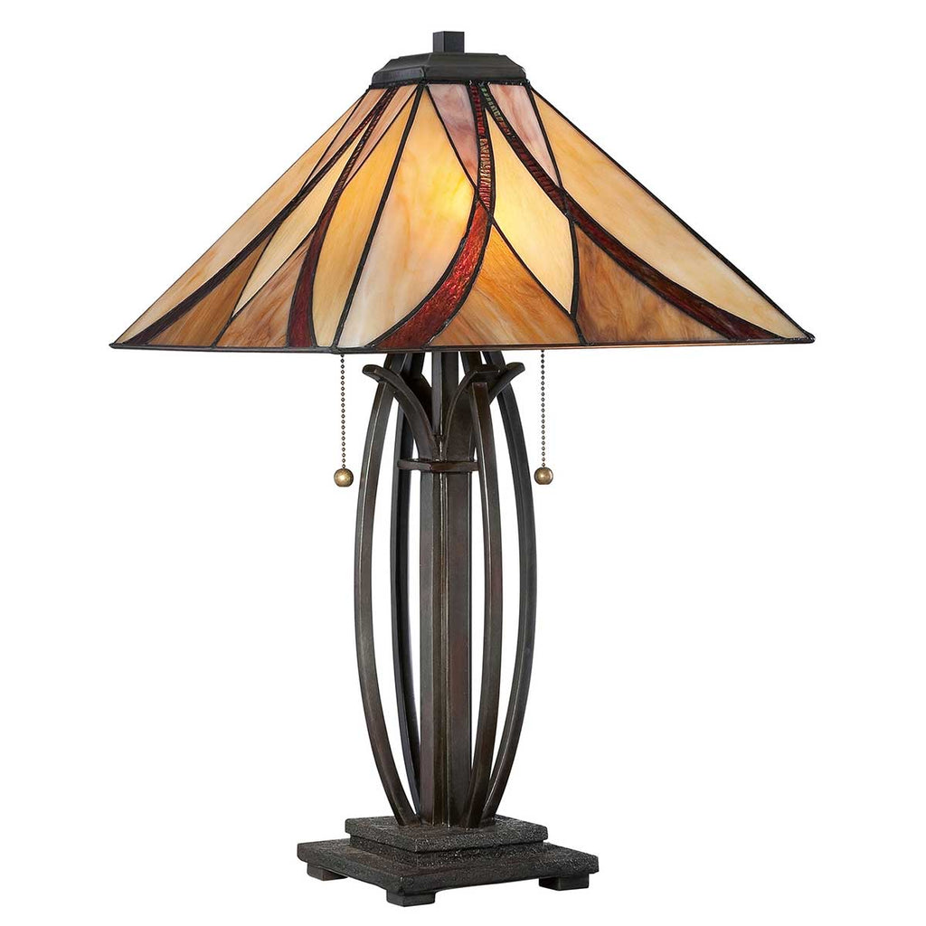 Asheville 2 Light Table Lamp - Quoizel