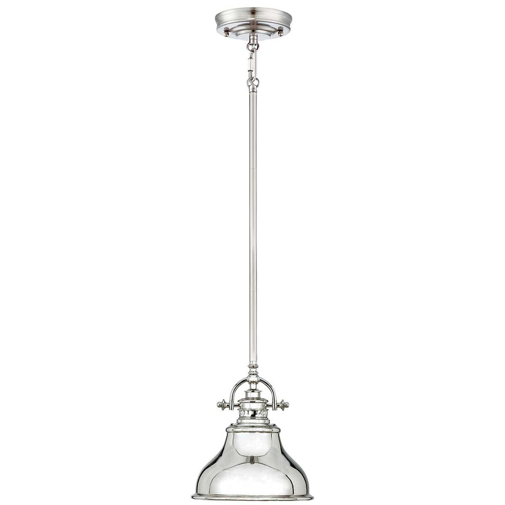 Emery 1 Light Mini Pendant - Imperial Silver - Quoizel