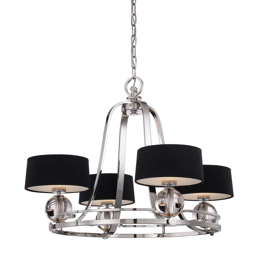 Uptown Gotham 4 Light Chandelier - Quoizel
