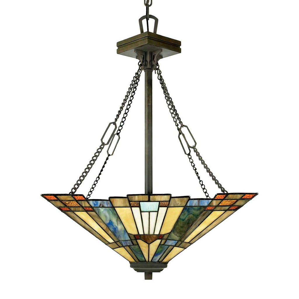 Inglenook 3 Light Pendant - Quoizel