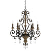 Marquette 6 Light Chandelier - Quoizel