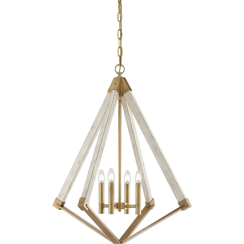 View Point 4 Light Chandelier - Quoizel