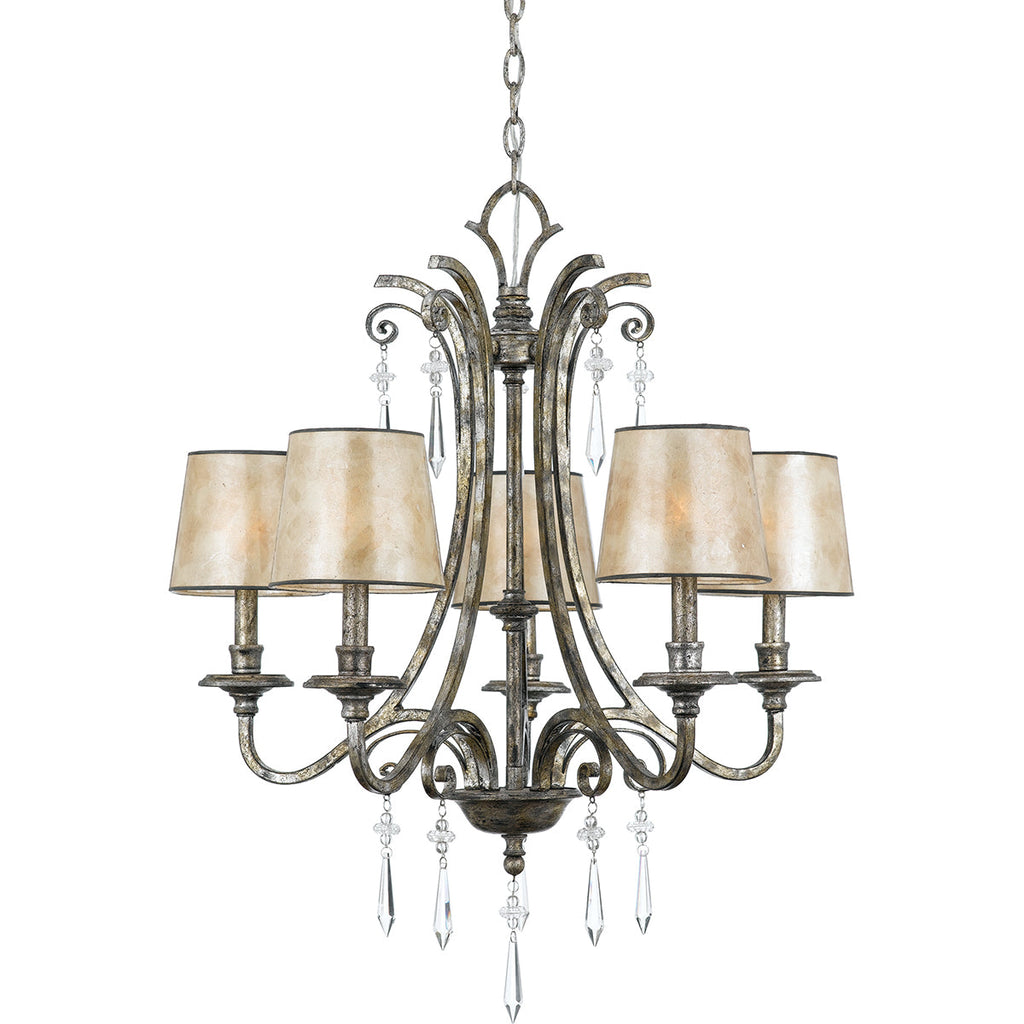 Kendra 5 Light Chandelier - Quoizel