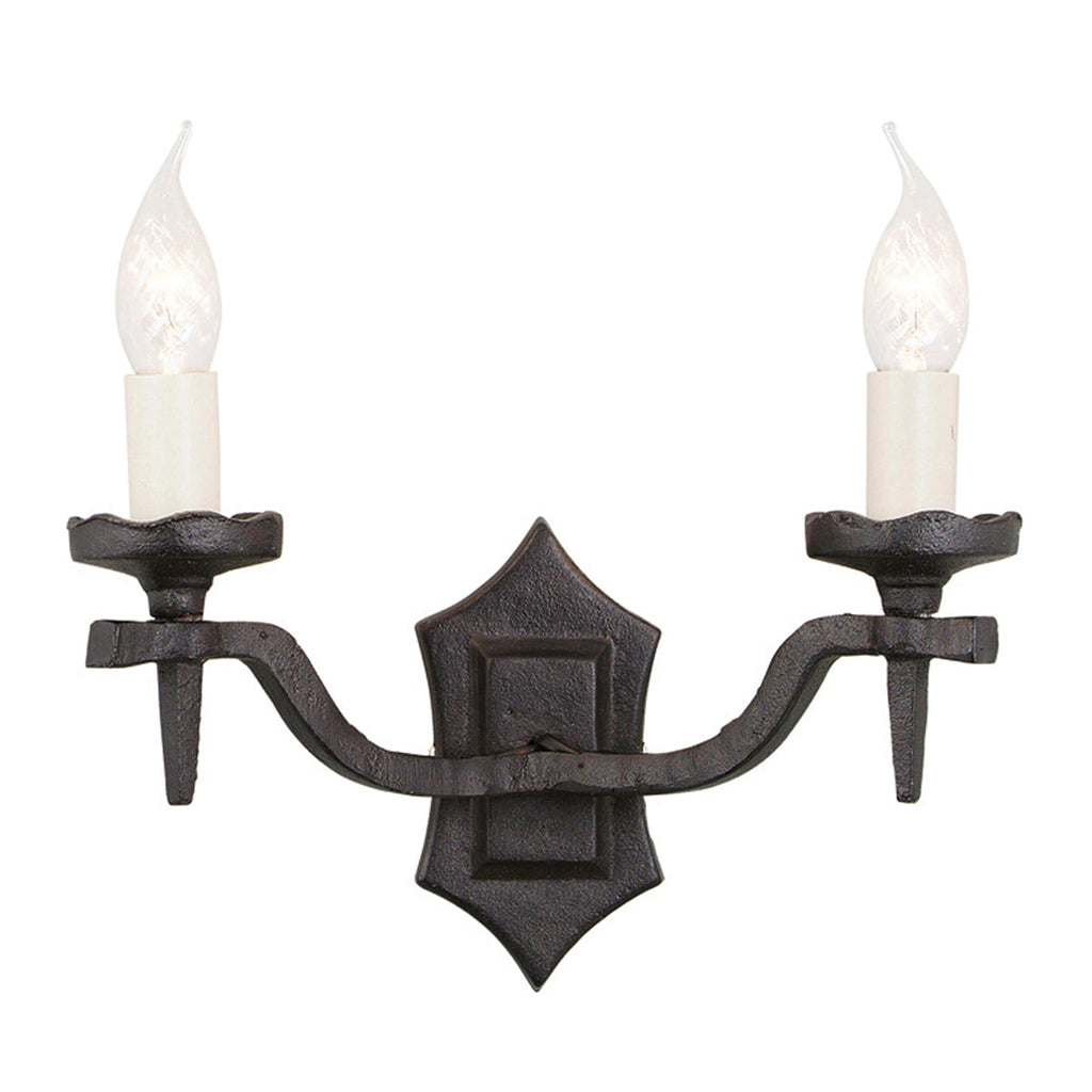 Rectory 2 Light Wall Light Style B - Elstead Lighting