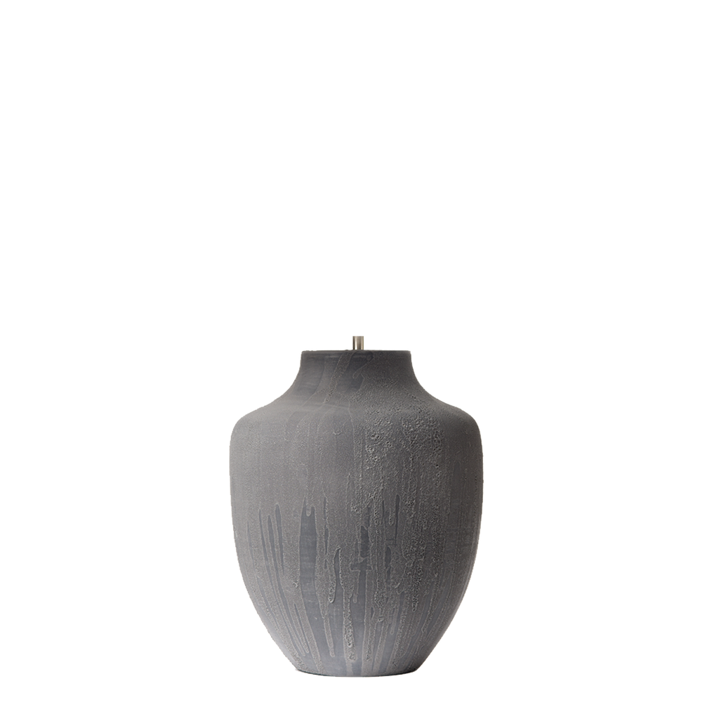 Udine Table Lamp Grey Base Only by Dar Lighting