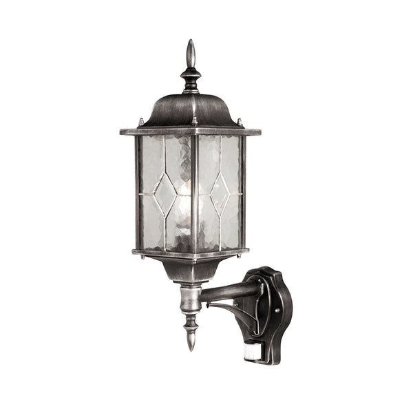 Wexford 1 Light Up Wall Lantern With PIR - Elstead Lighting