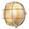 Admiral Round Wall Light Brass IP64 by David Hunt Lighting
