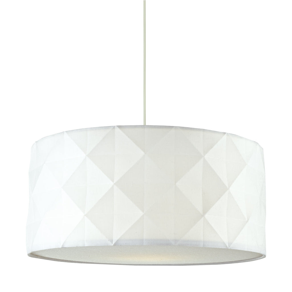 Dar Lighting - Aisha Easy Fit White Shade With Diffuser