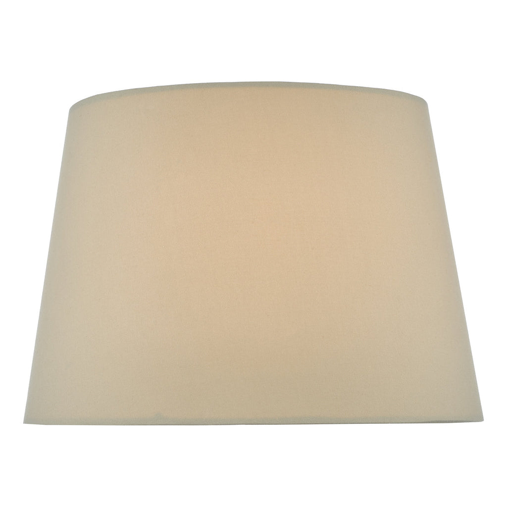 dar-lighting-Alina-Taupe-Faux-Silk-Tapered-Drum-Shade-26cm