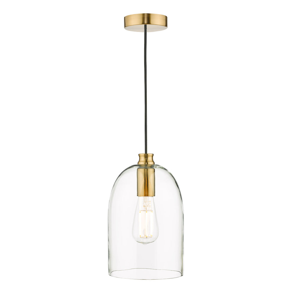 dar-lighting-Archie-Pendant-Satin-Bronze-Glass