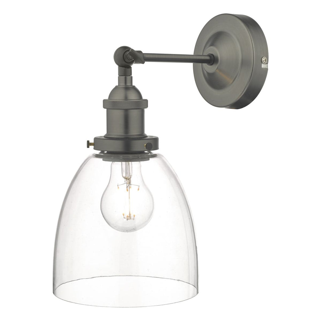 dar-lighting-arvin-wall-light-antique-chrome-&-glass