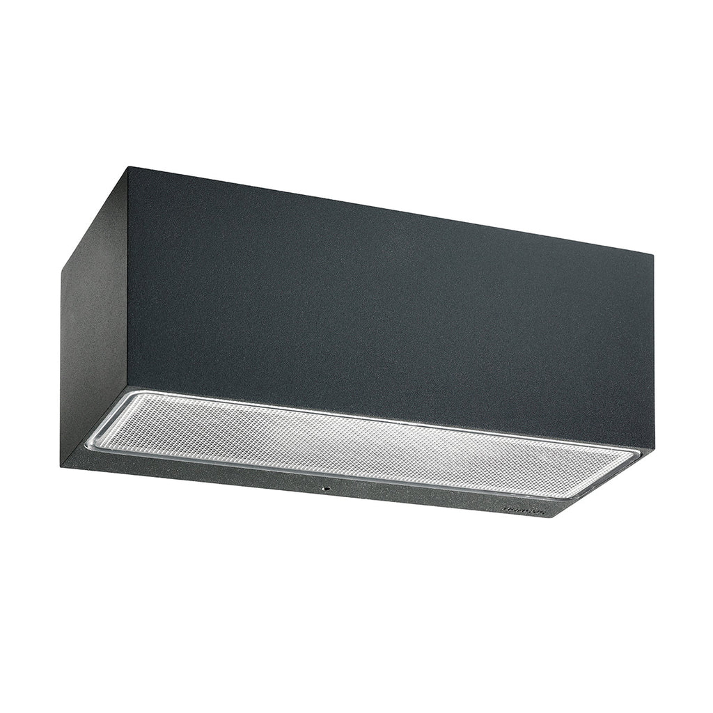Asker Large Up/Down Wall Light Graphite - Norlys