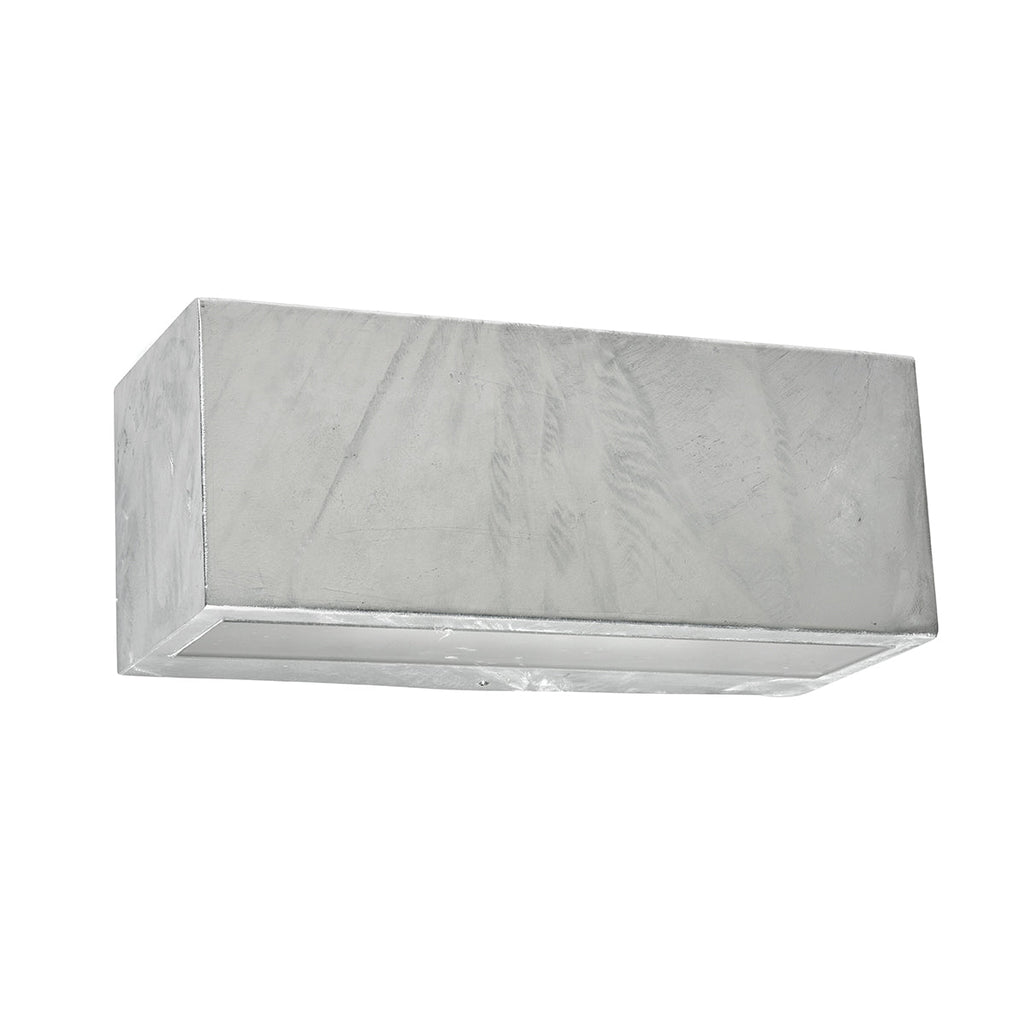 Asker Small Up/Down Wall Light Galvanized - Norlys