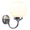 Barclay Wall Light complete with Switch Polished Chrome IP44 by Dar Lighting
