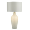 Cibana Table Lamp Dual Source White complete with Shade by Dar Lighting