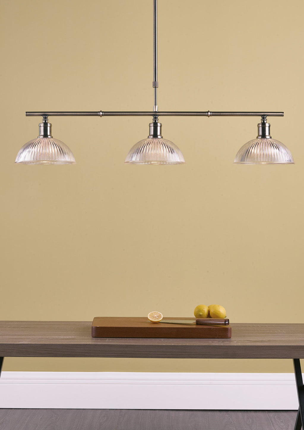 dar-lighting-dara-3lt-bar-pendant-antique-brass-&-glass