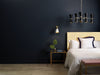 Hyde Single Wall Light Antique Brass comes with Smoke Blue metal shade by David Hunt Lighting