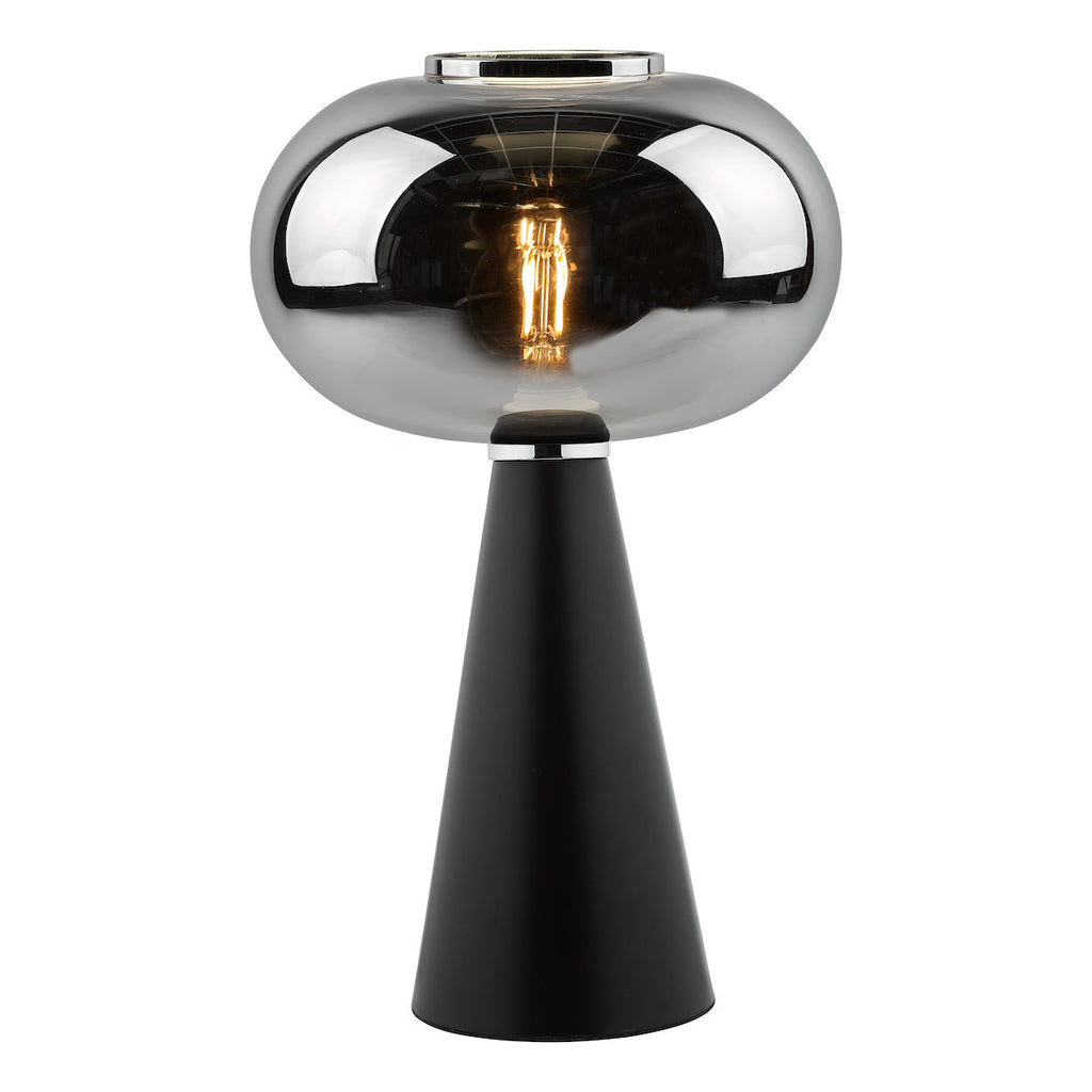dar-lighting-Jensen-Table-Lamp-Smoked-Glass-Satin-Black