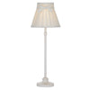 Judy Table Lamp Cream complete with Shade by Dar Lighting