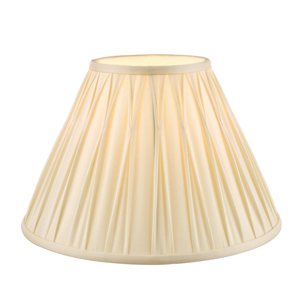 Fenn Silk Shade Ivory 12'' by Laura Ashley